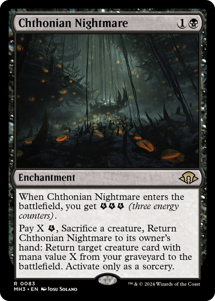 Chthonian Nightmare [Modern Horizons 3] Foil