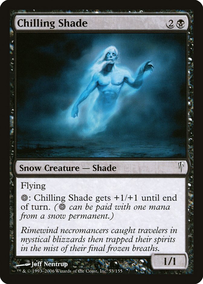 Chilling Shade [Coldsnap] Foil