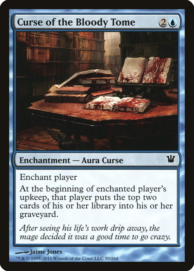 Curse of the Bloody Tome [Innistrad] Foil