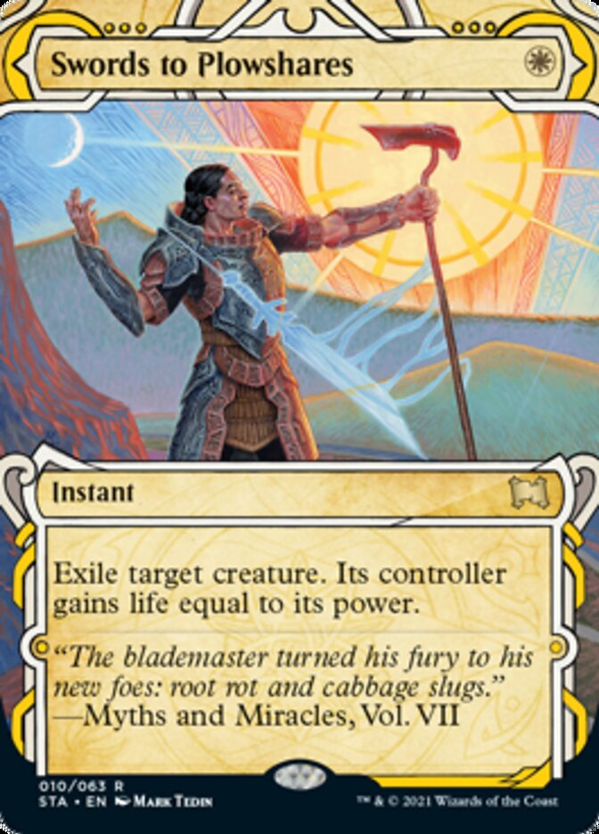 Swords to Plowshares [Strixhaven: School of Mages Mystical Archive] Foil
