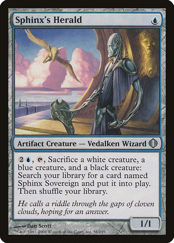 Sphinx's Herald [Shards of Alara] Foil