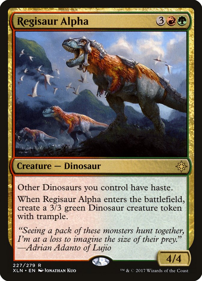 Regisaur Alpha [Ixalan] Foil