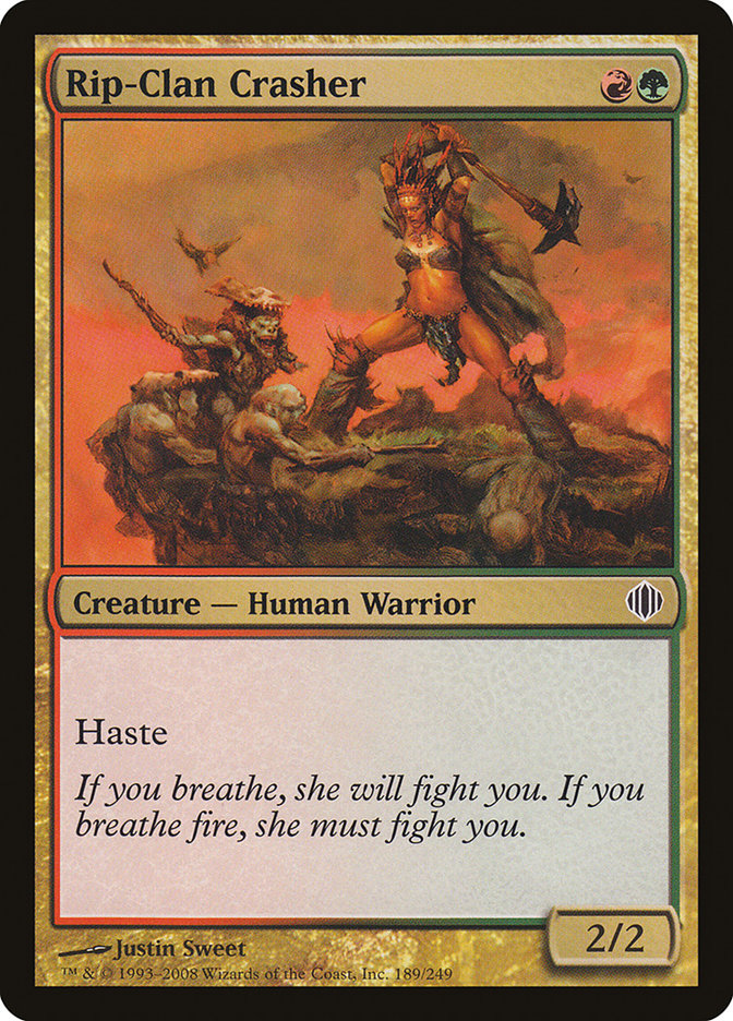 Rip-Clan Crasher [Shards of Alara] Foil