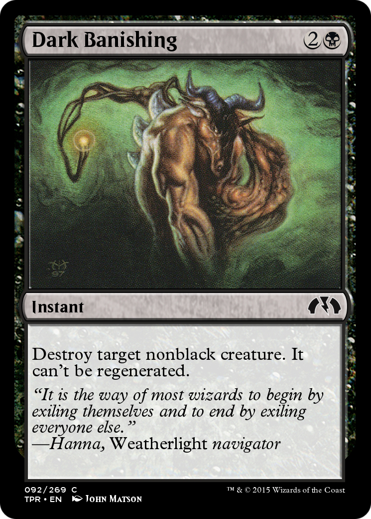 Dark Banishing  [Tempest Remastered] Foil