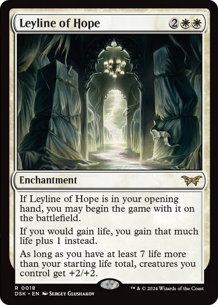 Leyline of Hope [Duskmourn: House of Horror] Foil