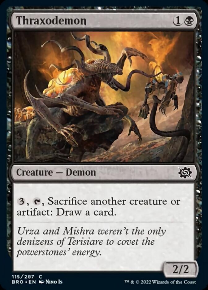 Thraxodemon [The Brothers' War] Foil