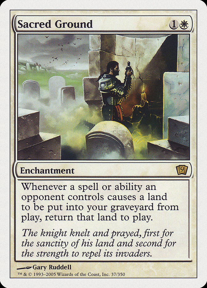 Sacred Ground [Ninth Edition] Foil