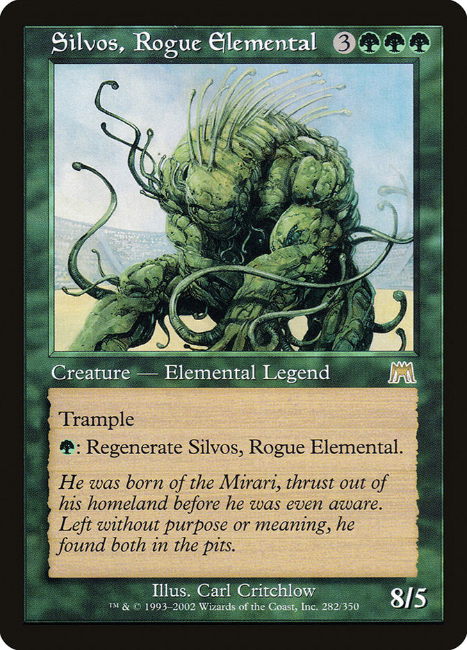Silvos, Rogue Elemental [Onslaught] Foil