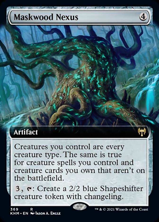 Maskwood Nexus (Extended Art) [Kaldheim] Foil
