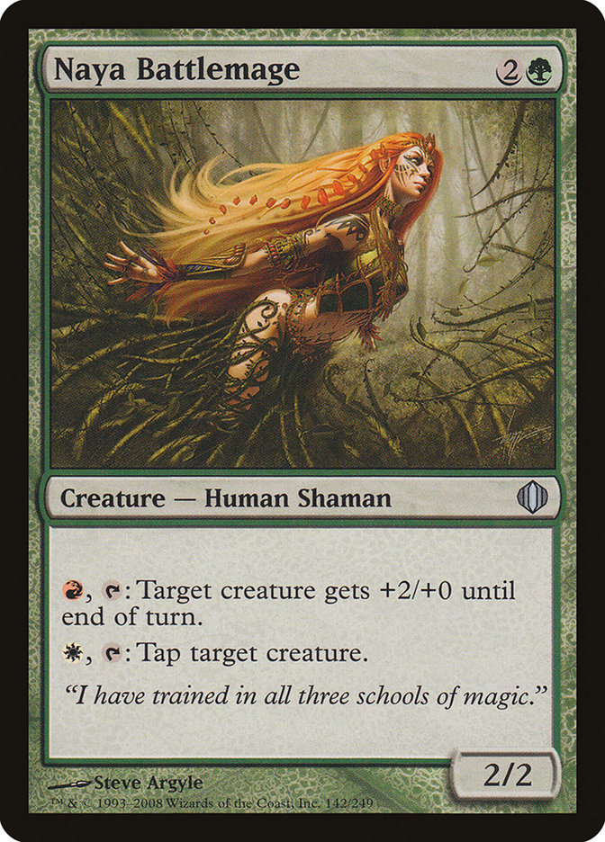 Naya Battlemage [Shards of Alara] Foil