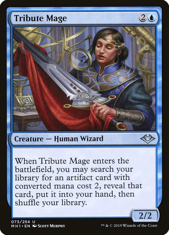Tribute Mage [Modern Horizons] Foil