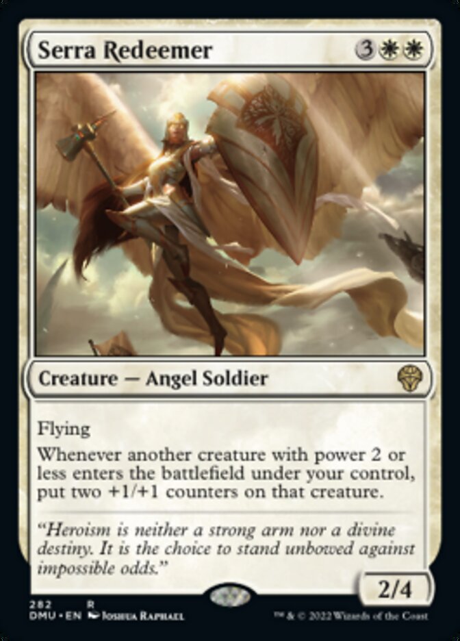 Serra Redeemer [Dominaria United] Foil
