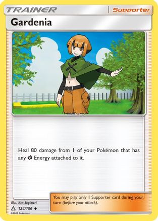 Gardenia (124/156) [Sun & Moon: Ultra Prism] Reverse Holofoil