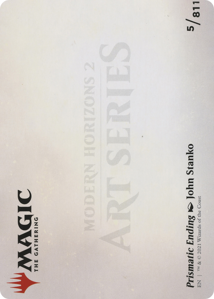 Prismatic Ending // Prismatic Ending  [Modern Horizons 2 Art Series] (Borderless) Foil