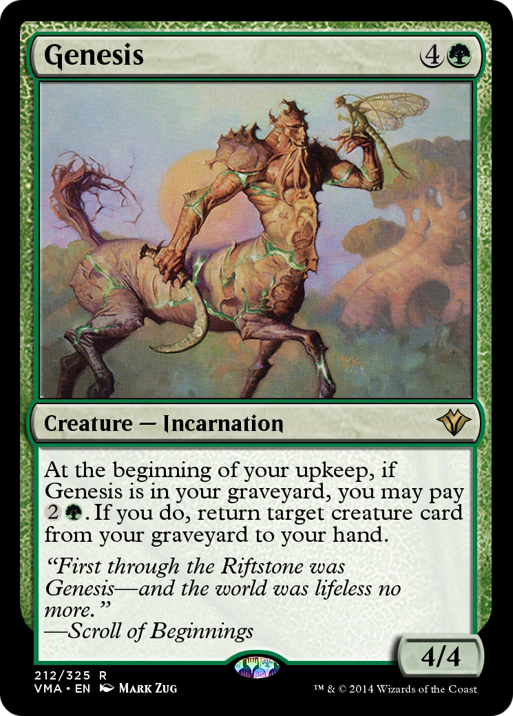 Genesis  [Vintage Masters] Foil