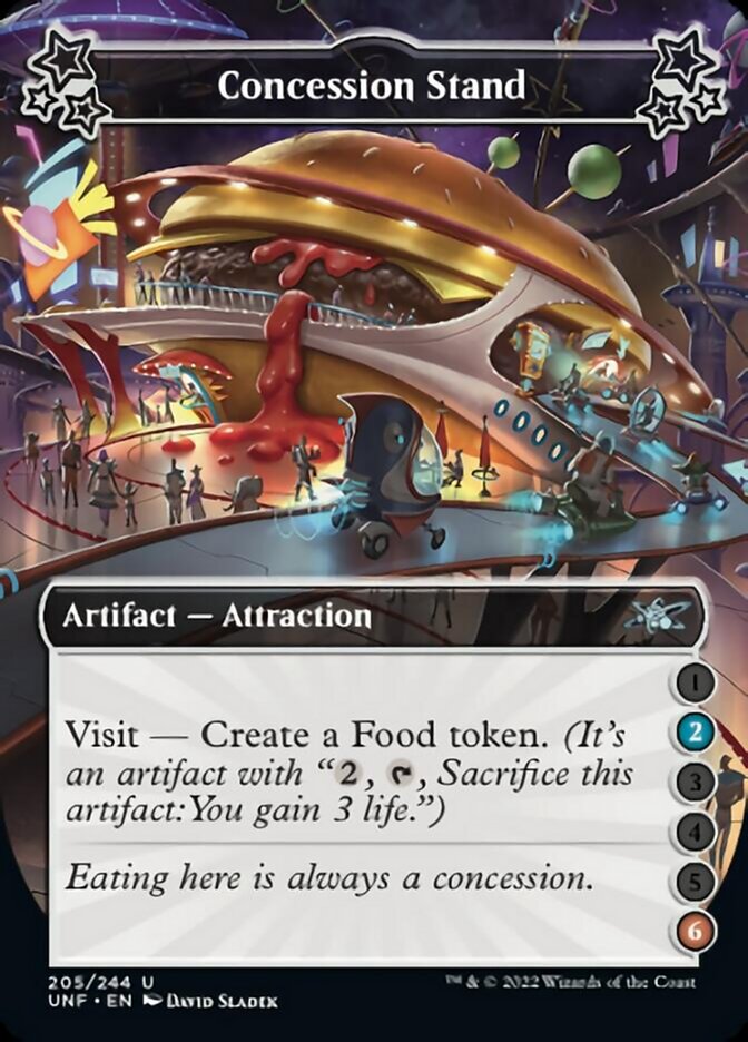 Concession Stand (2-6) [Unfinity] Foil