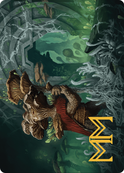 Tendril of the Mycotyrant // Tendril of the Mycotyrant  [The Lost Caverns of Ixalan Art Series] (Borderless) Foil