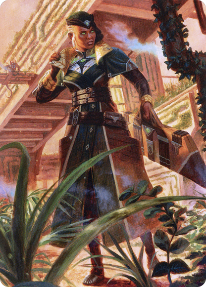 Vivien on the Hunt // Vivien on the Hunt  [New Capenna Art Series] (Borderless) Foil