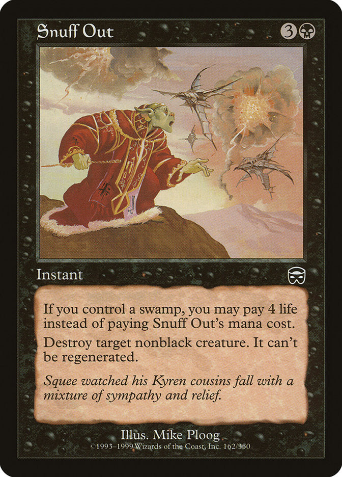 Snuff Out [Mercadian Masques] Foil
