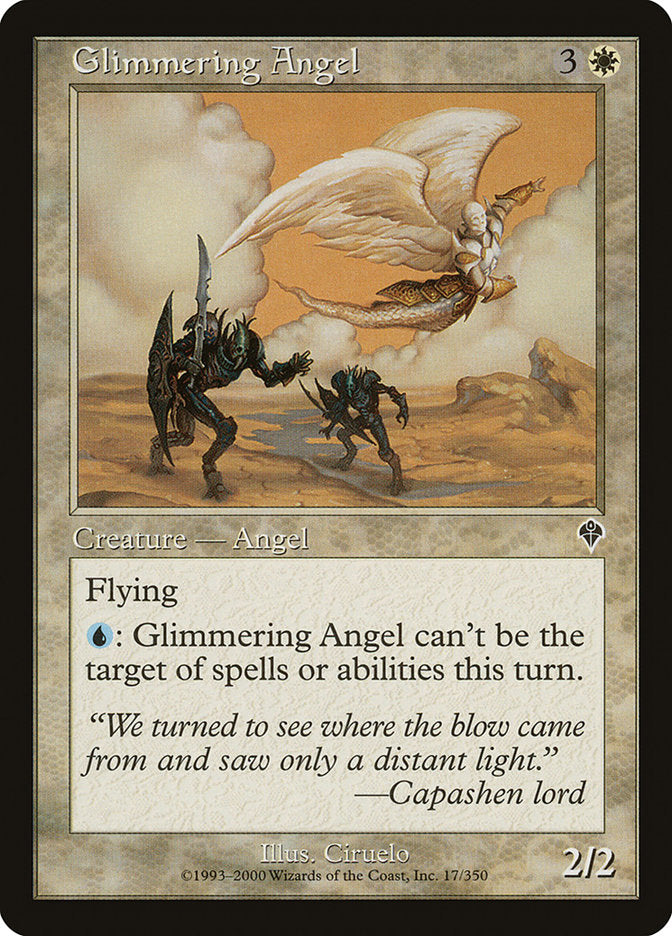 Glimmering Angel [Invasion] Foil