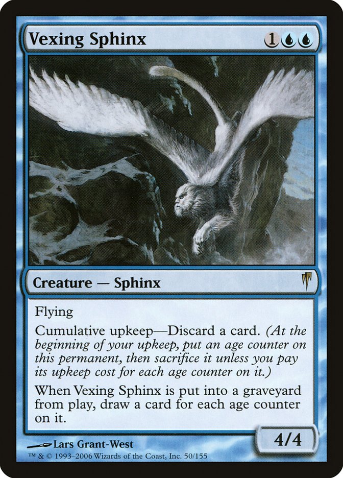Vexing Sphinx [Coldsnap] Foil