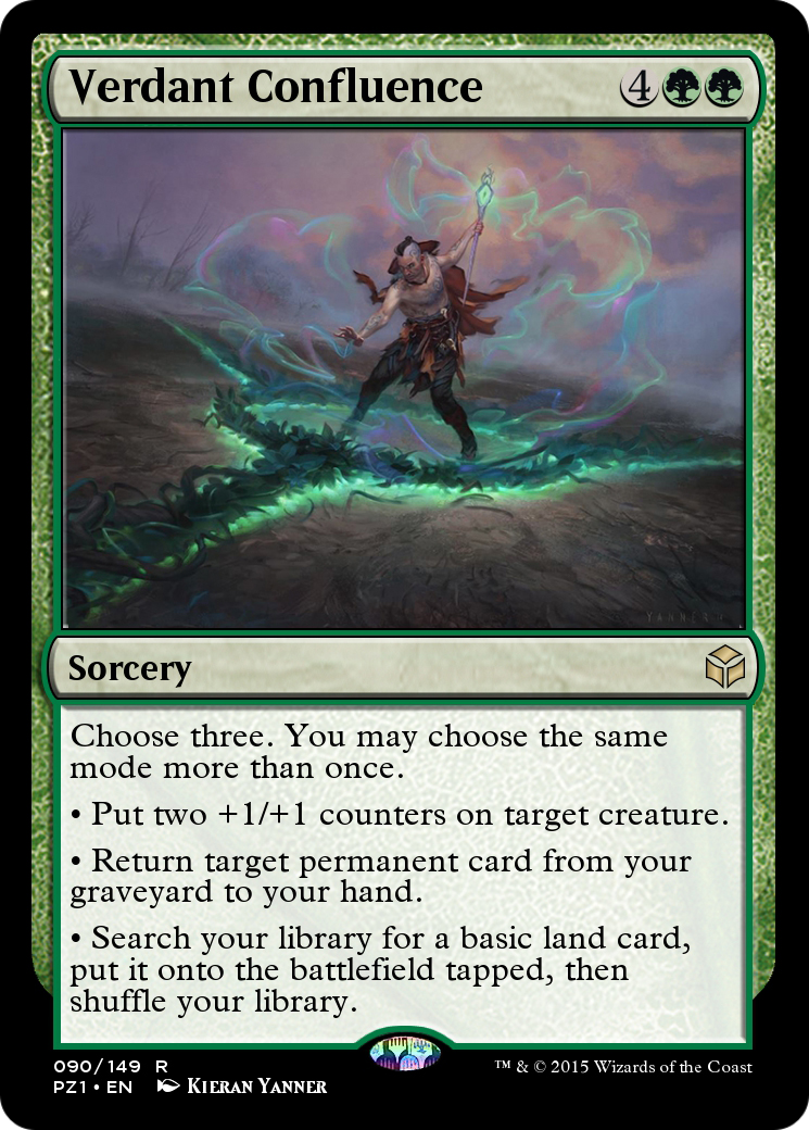 Verdant Confluence  [Legendary Cube Prize Pack]