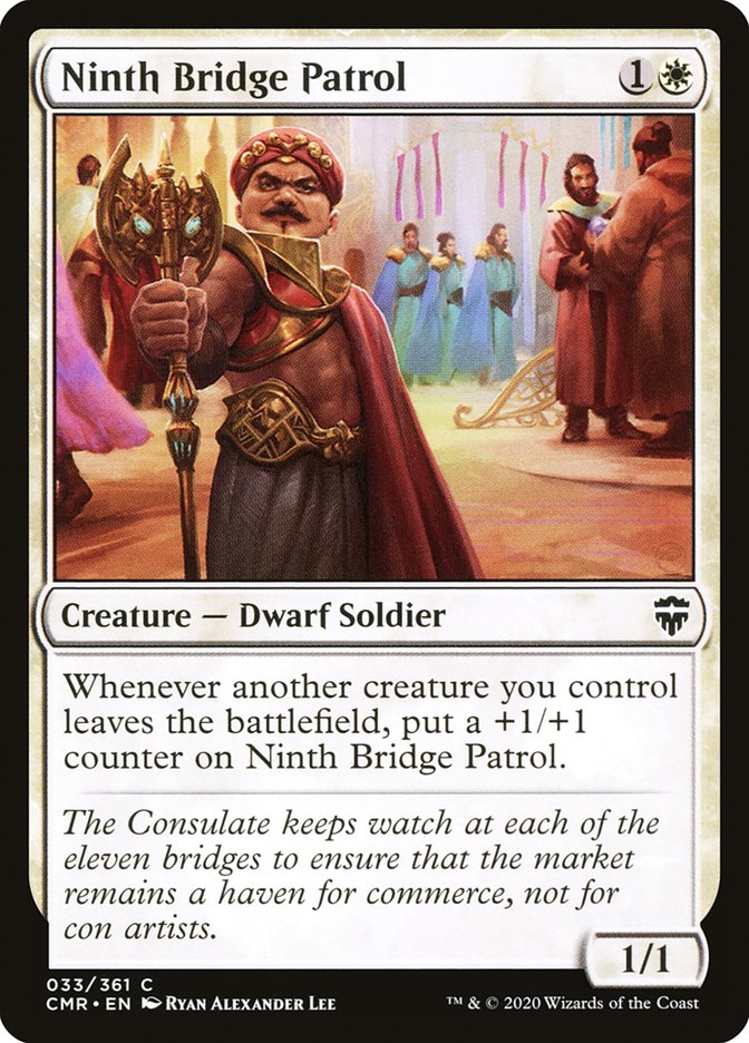 Ninth Bridge Patrol [Commander Legends] Foil