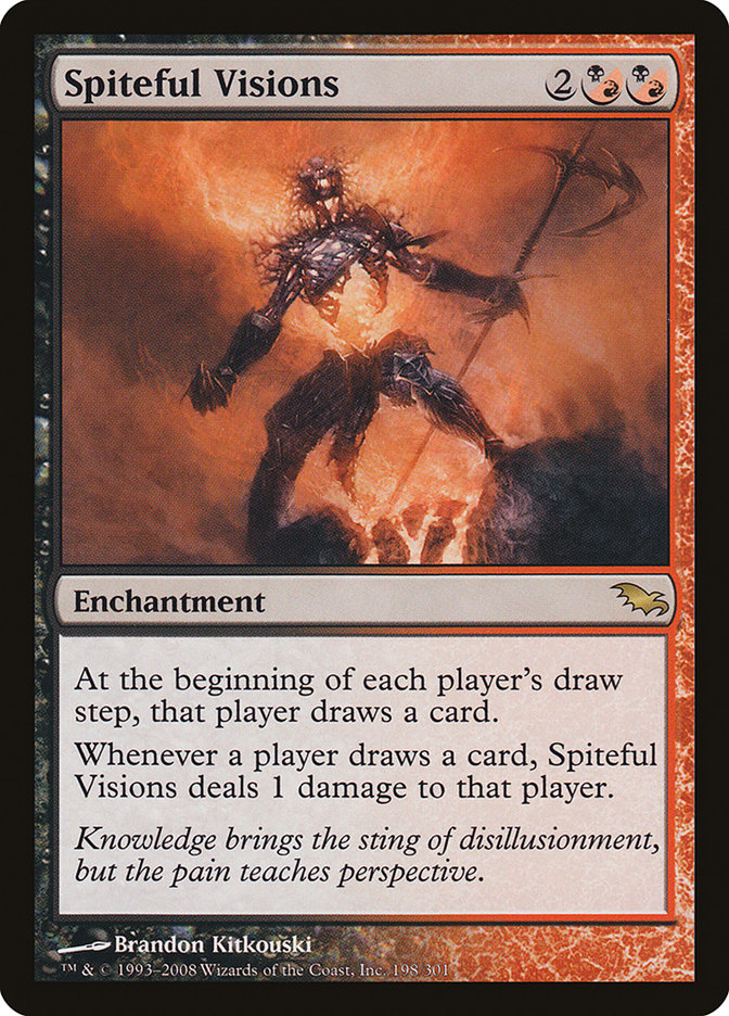 Spiteful Visions [Shadowmoor] Foil