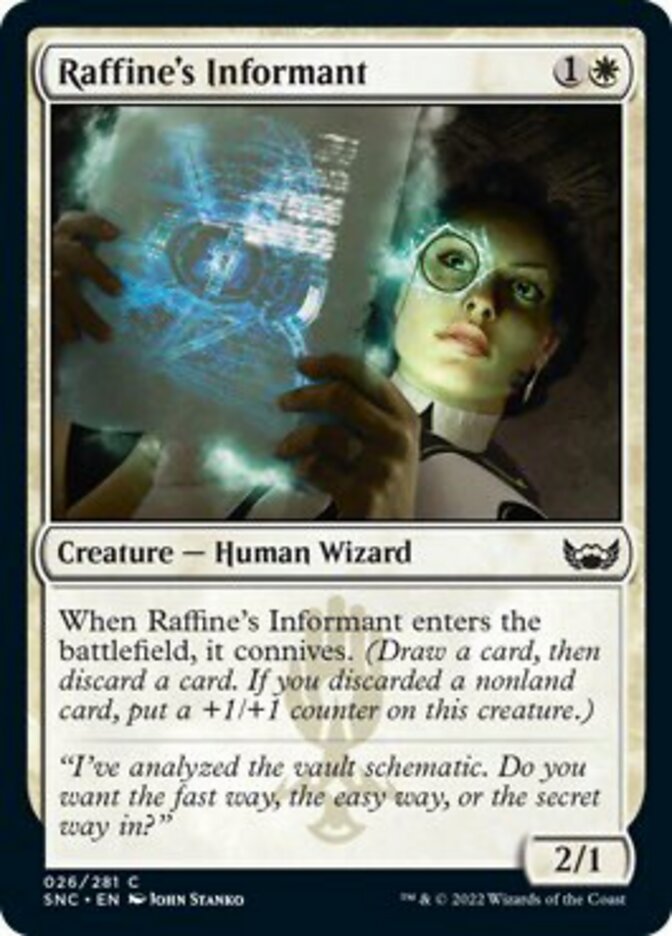 Raffine's Informant [Streets of New Capenna] Foil