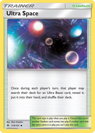 Ultra Space (115/131) [Sun & Moon: Forbidden Light] Reverse Holofoil