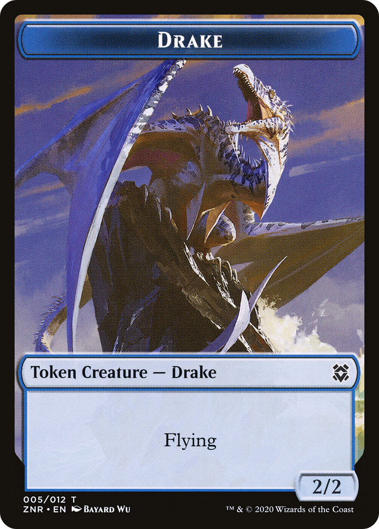 Drake  [Zendikar Rising Tokens]