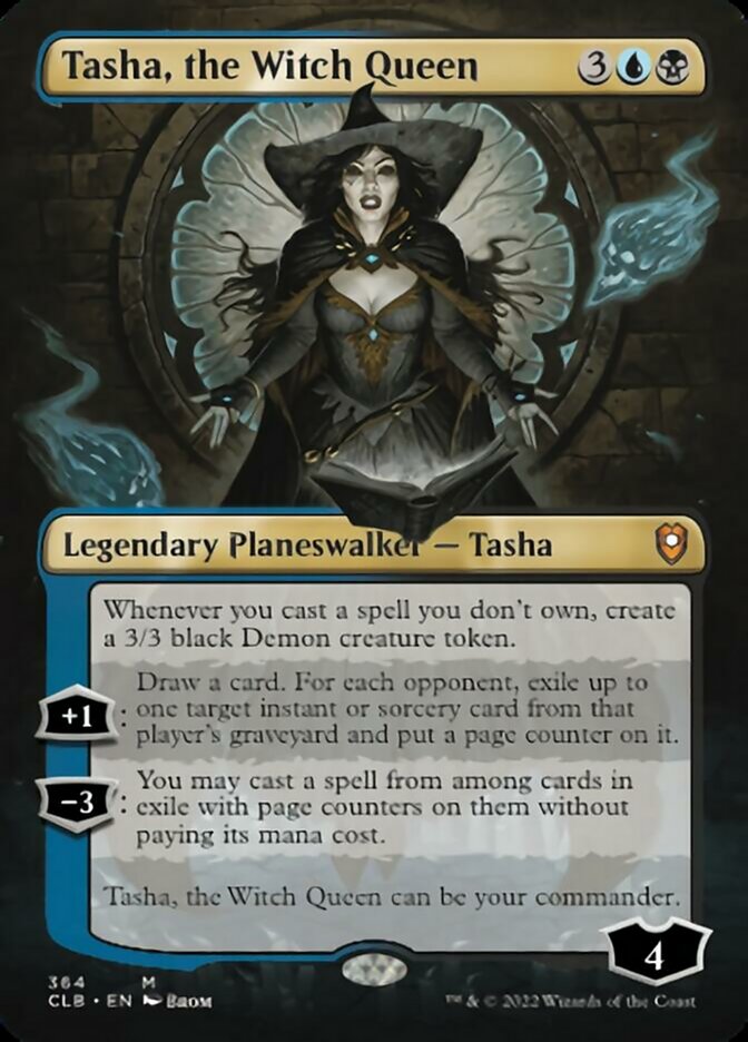 Tasha, the Witch Queen (Borderless) [Commander Legends: Battle for Baldur's Gate] Foil