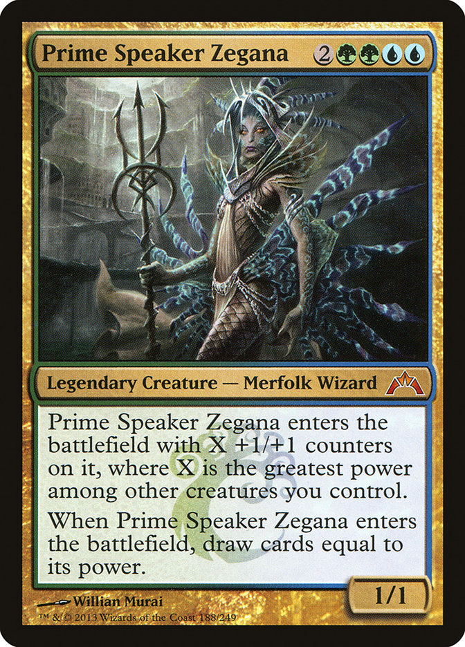 Prime Speaker Zegana [Gatecrash] Foil