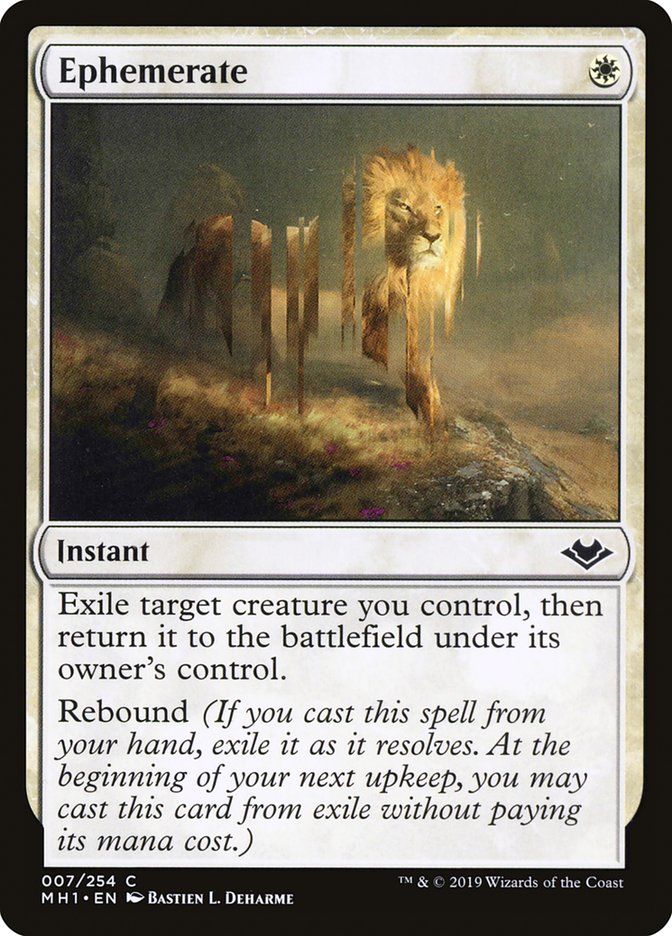 Ephemerate [Modern Horizons] Foil