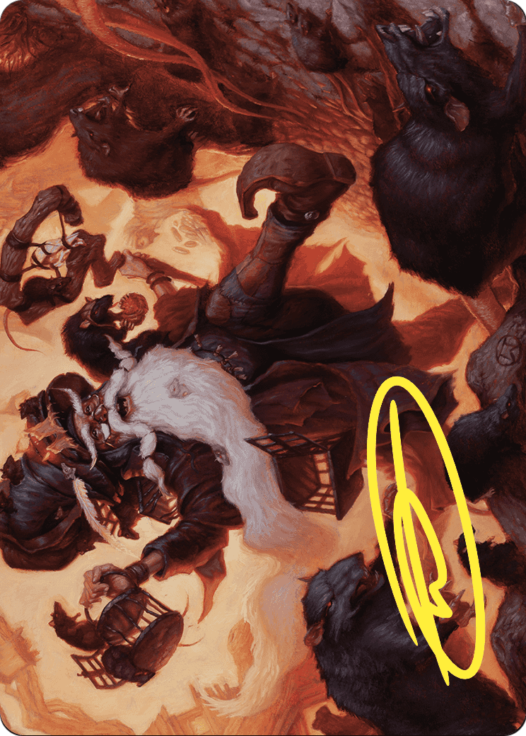 Tattered Ratter // Tattered Ratter  [Wilds of Eldraine Art Series] (Borderless) Foil