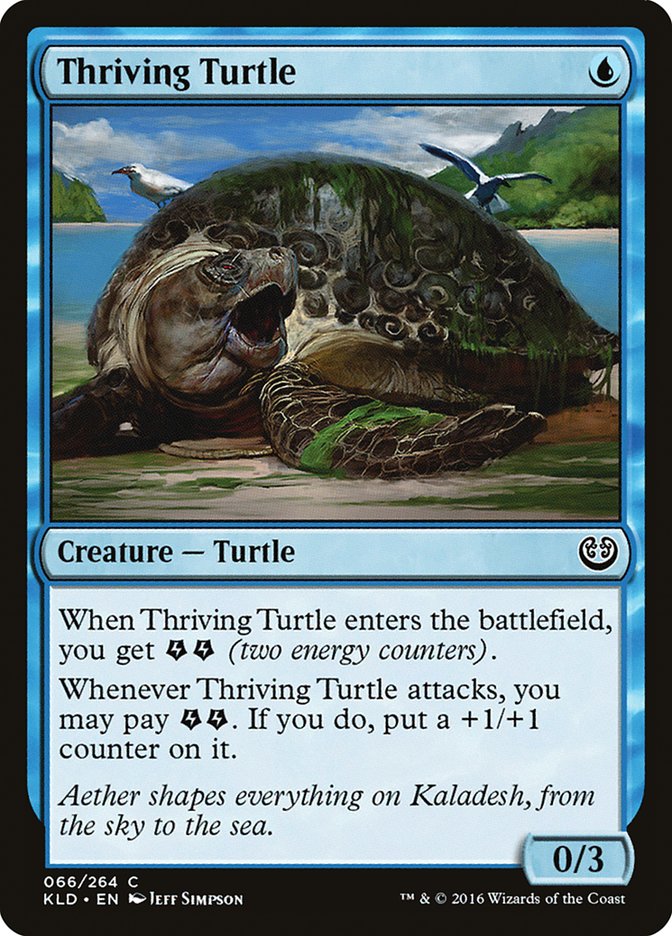 Thriving Turtle [Kaladesh] Foil