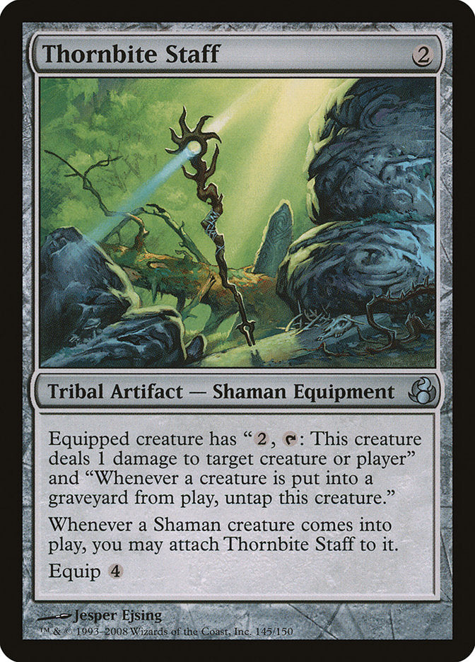 Thornbite Staff [Morningtide] Foil