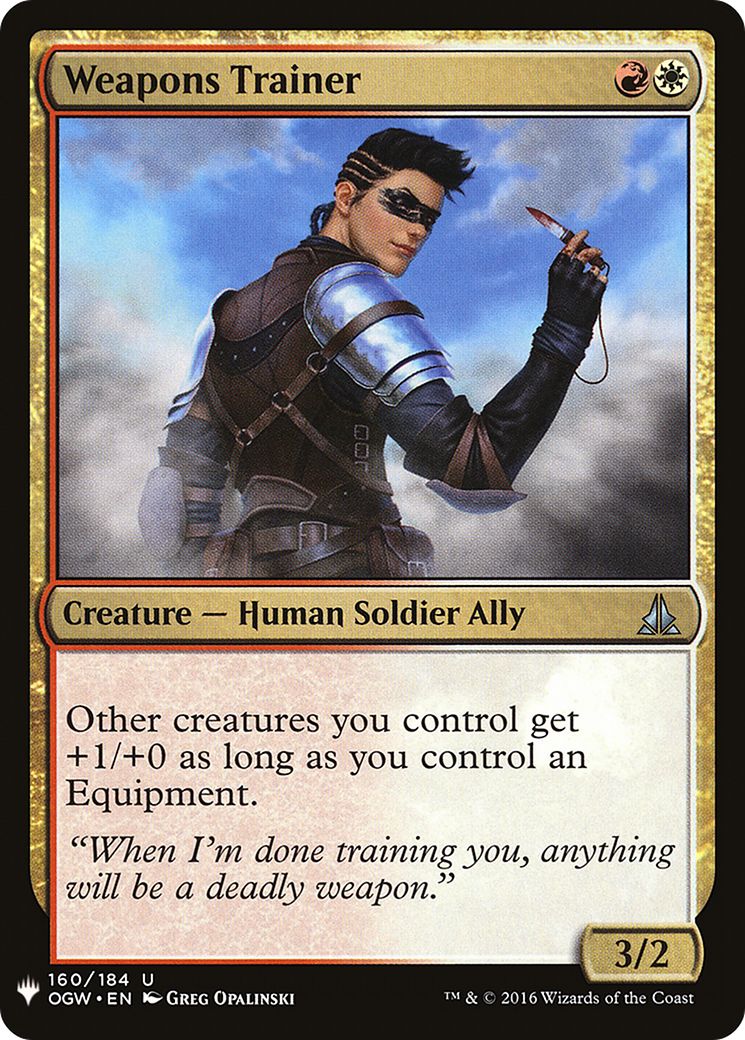 Weapons Trainer  [The List]
