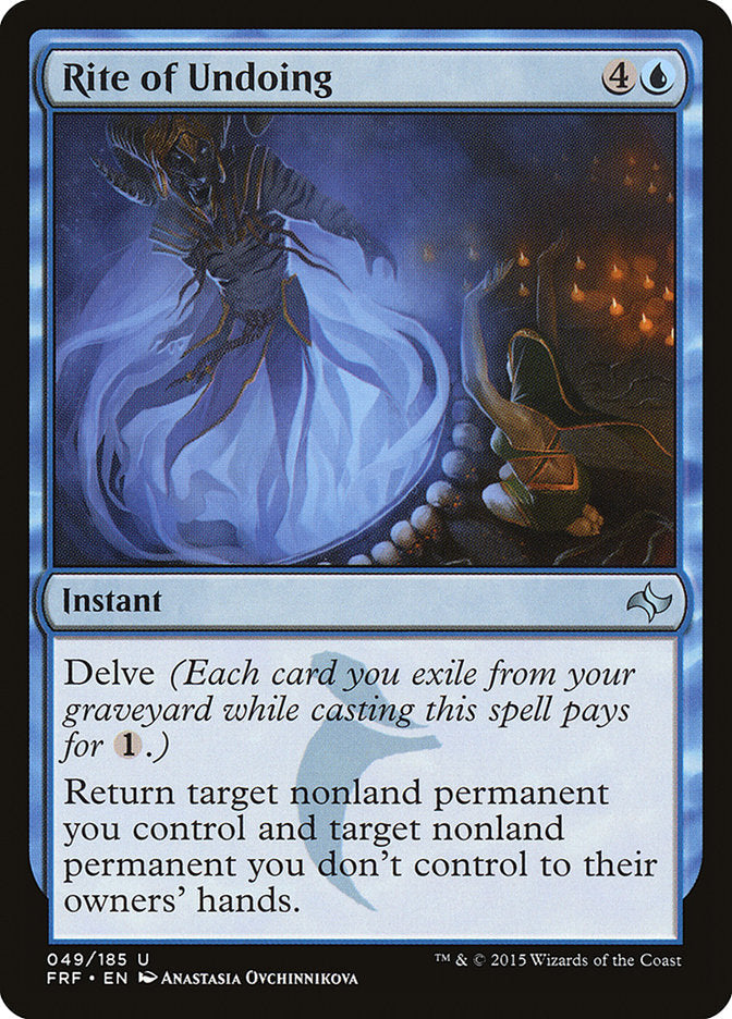Rite of Undoing [Fate Reforged] Foil