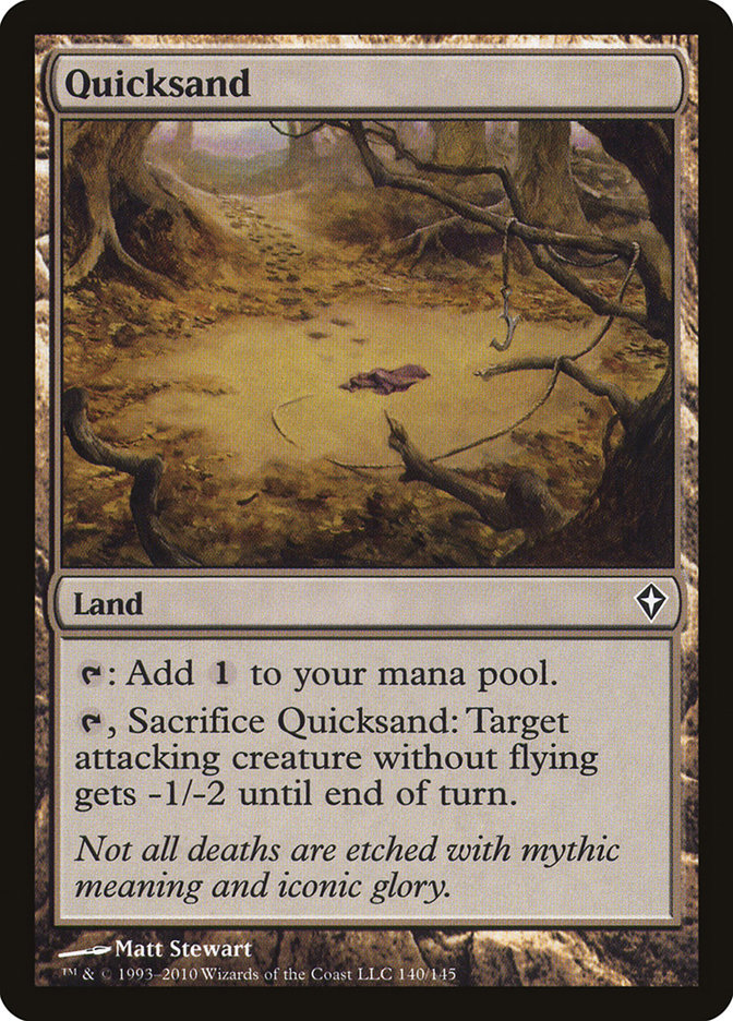 Quicksand [Worldwake] Foil