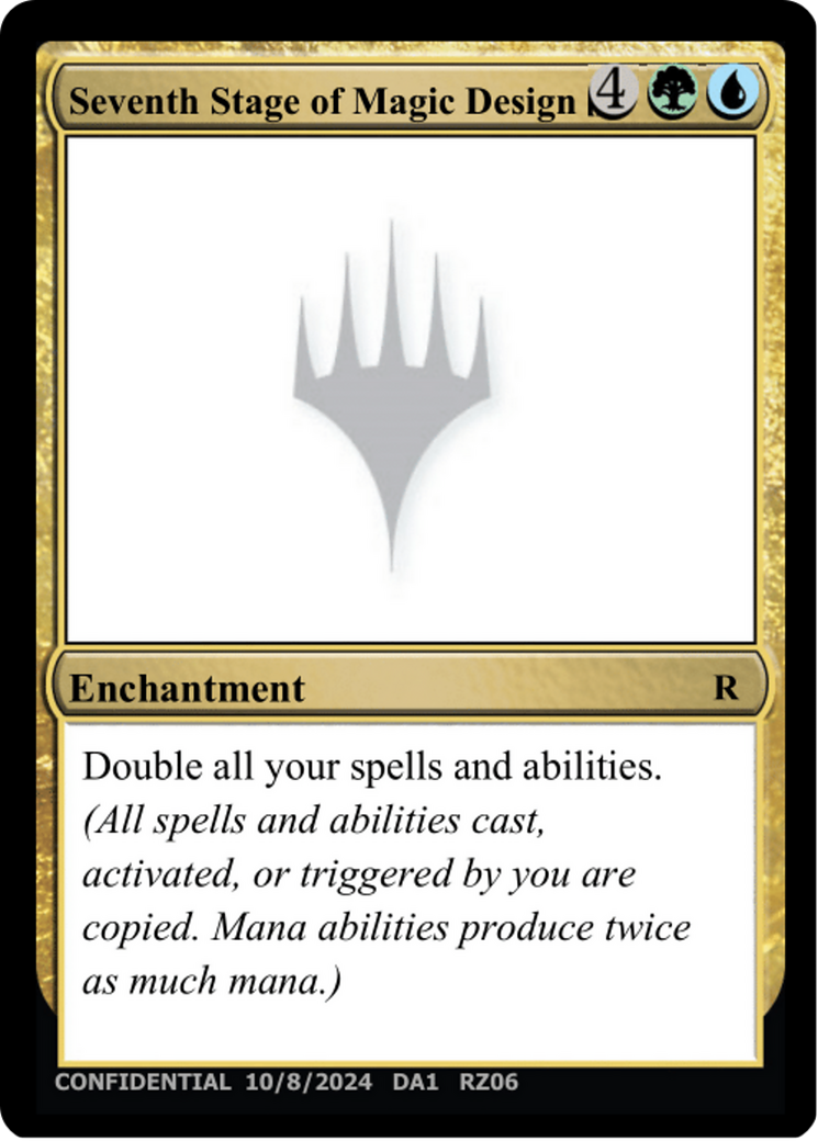 Seventh Stage of Magic Design  [Unknown Event]
