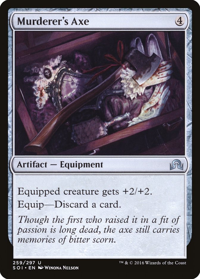 Murderer's Axe [Shadows over Innistrad] Foil