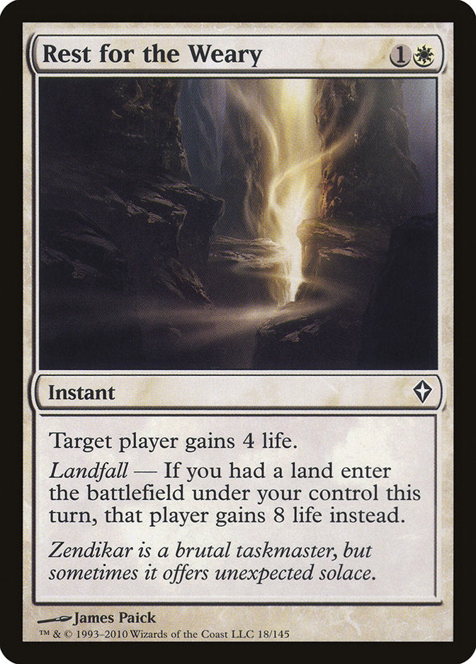 Rest for the Weary [Worldwake] Foil