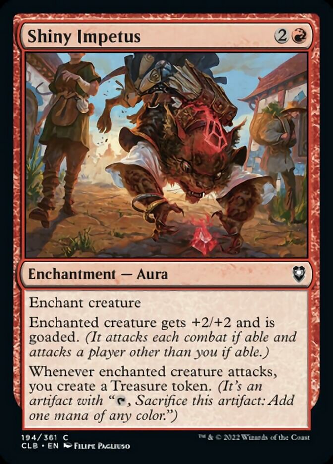 Shiny Impetus [Commander Legends: Battle for Baldur's Gate] Foil