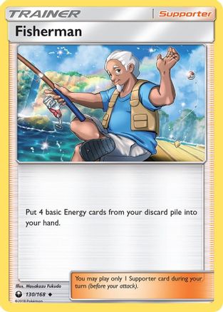 Fisherman (130/168) [Sun & Moon: Celestial Storm] Reverse Holofoil
