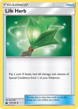 Life Herb (136/168) [Sun & Moon: Celestial Storm] Reverse Holofoil