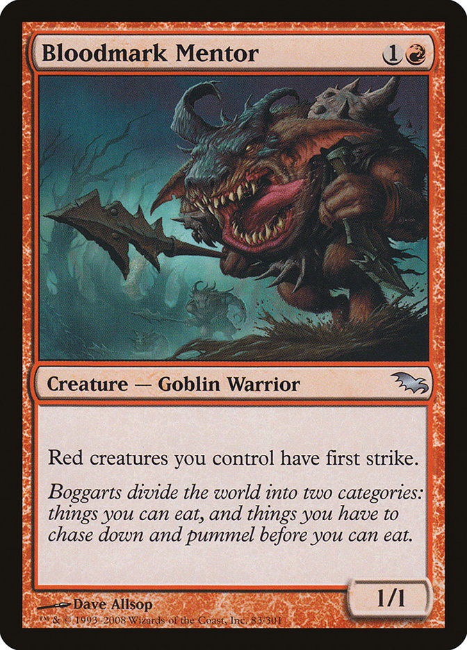 Bloodmark Mentor [Shadowmoor] Foil
