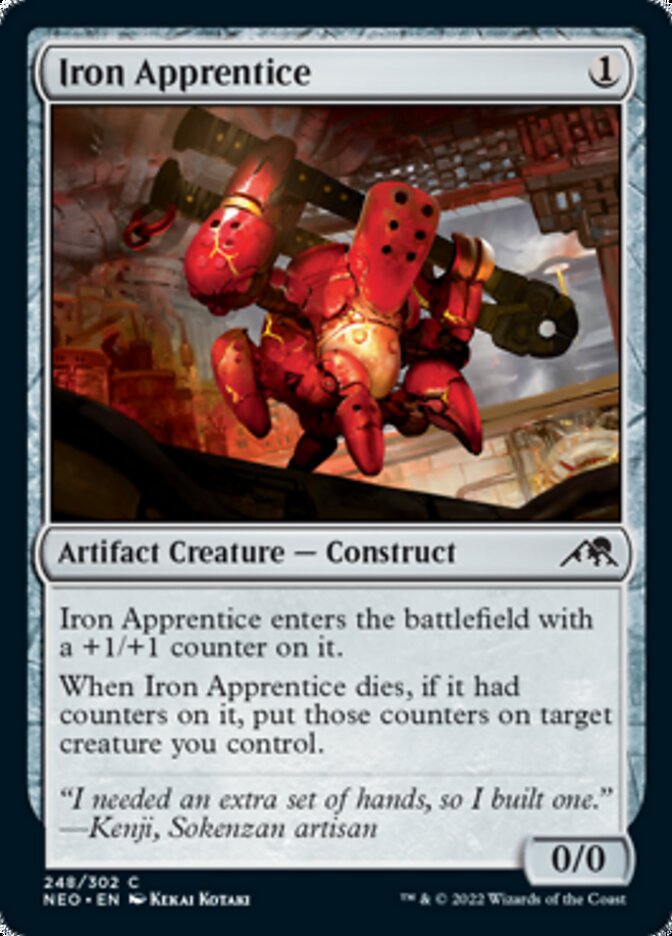 Iron Apprentice [Kamigawa: Neon Dynasty] Foil