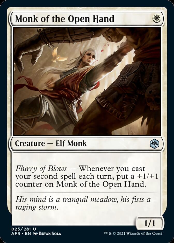 Monk of the Open Hand [Dungeons & Dragons: Adventures in the Forgotten Realms] Foil