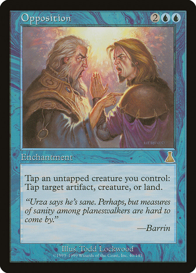 Opposition [Urza's Destiny] Foil
